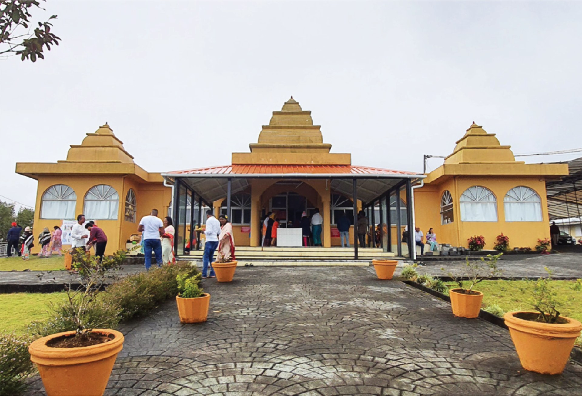 Hindu Maha Sabha temple facade — Centennial Magazine